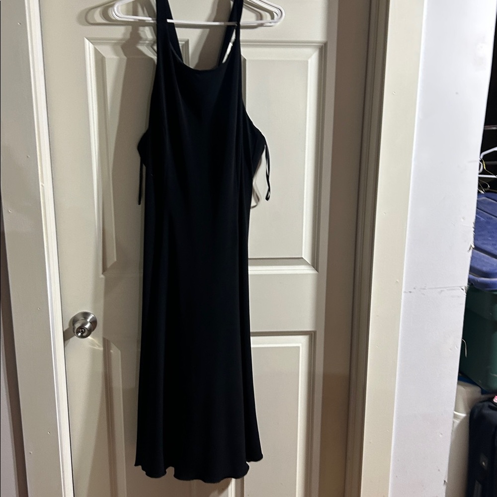 Elegant Black Sleeveless Dress